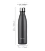 Gourde isotherme 500ml - Chaud et froid 24h – Image 2