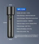 Lampe torche LED Philips PocketBeam Caractéristiques