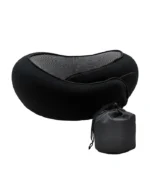 Oreiller de voyage Snailwrap Noir