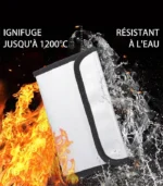 Pochette ignifuge - Protection passeport et documents – Image 3