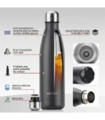 Gourde isotherme 500ml - Chaud et froid 24h – Image 3